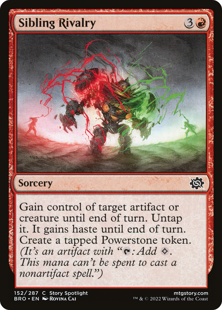 Sibling Rivalry (152) Foil - The Brothers' War