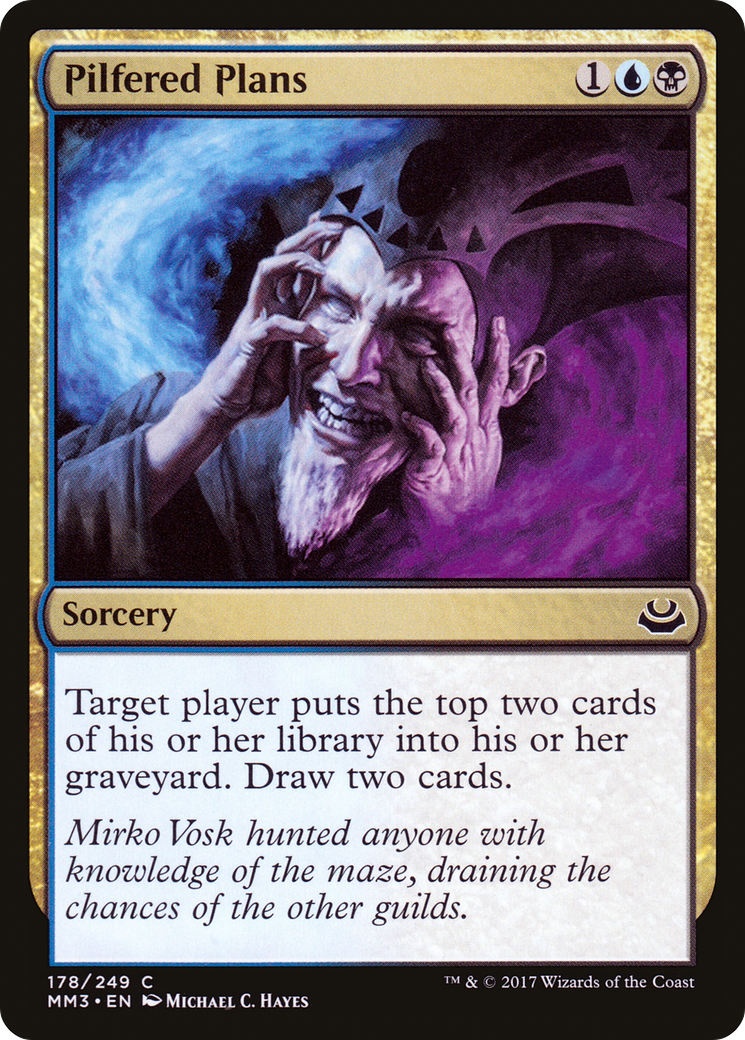 Pilfered Plans (178) Foil - Modern Masters 2017