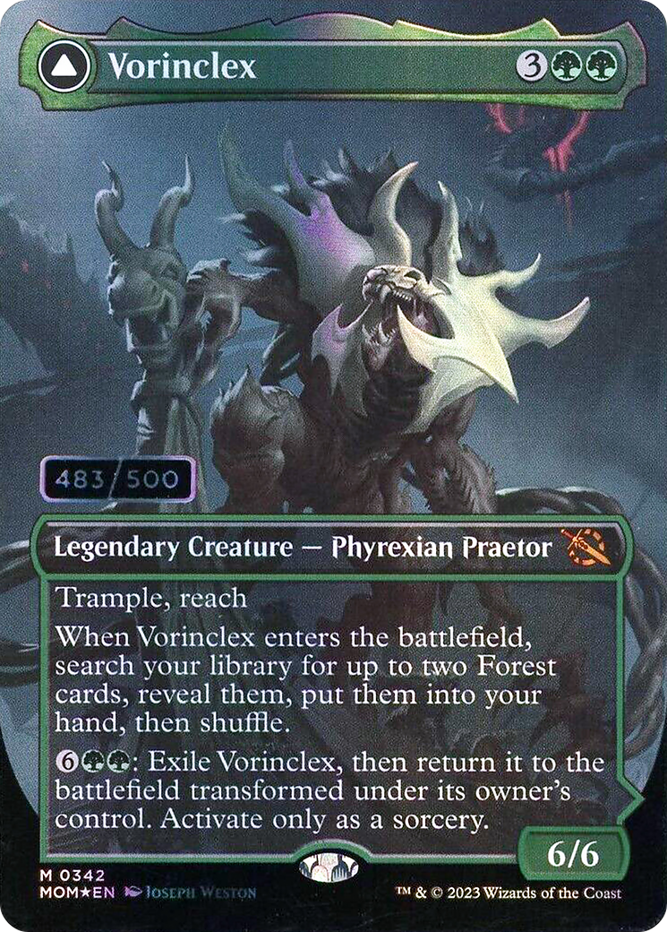 Vorinclex // The Grand Evolution (342) Foil - March of the Machine