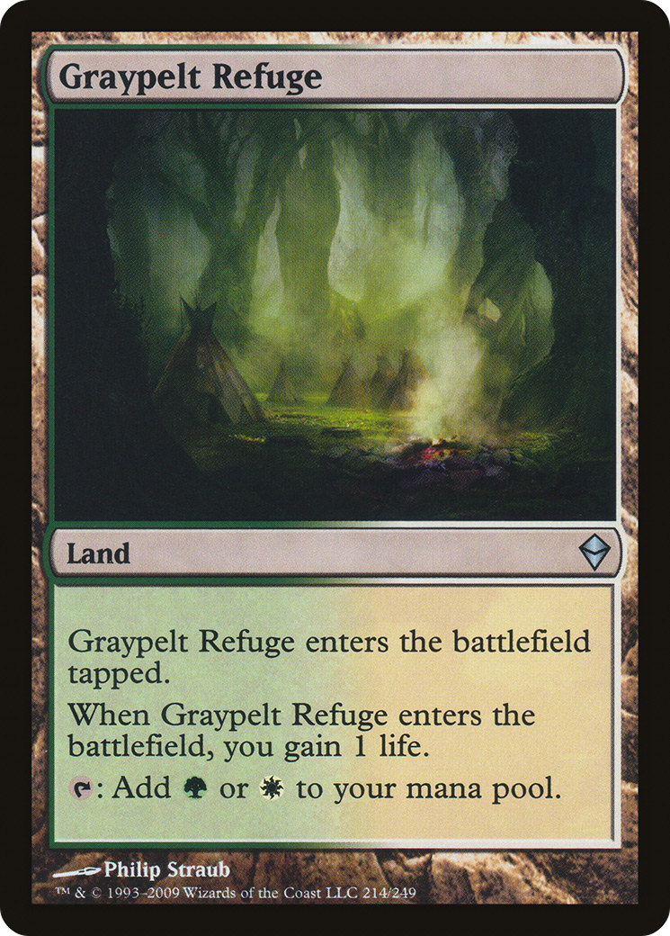 Graypelt Refuge (214) Foil - Zendikar