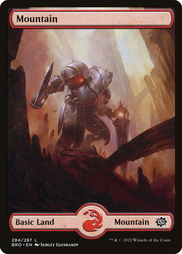 Mountain (284) Foil - The Brothers' War