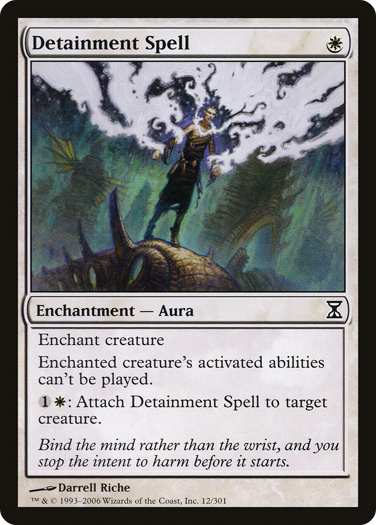 Detainment Spell (012) - Time Spiral