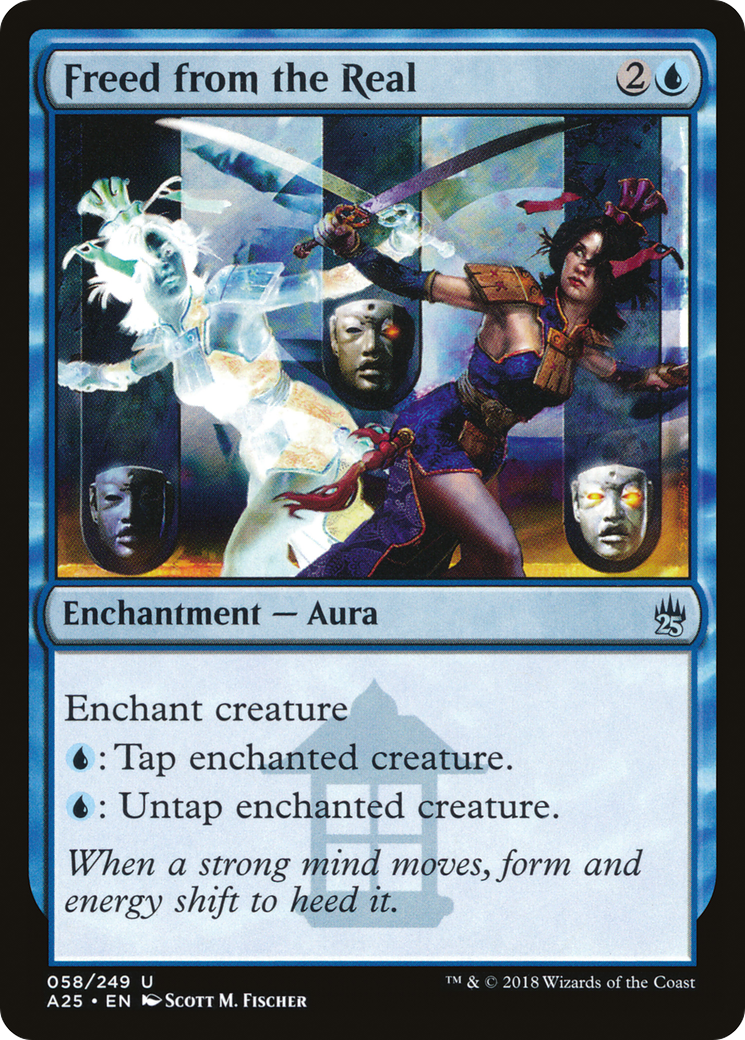Freed from the Real (058) Foil - Masters 25