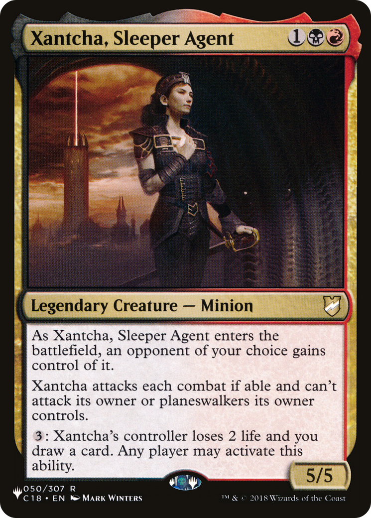 Xantcha, Sleeper Agent (050/307) - The List