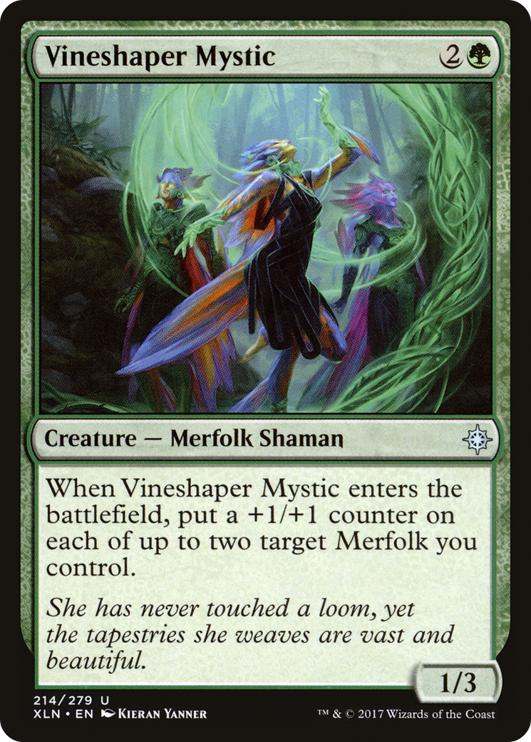 Vineshaper Mystic (214) Foil - Ixalan