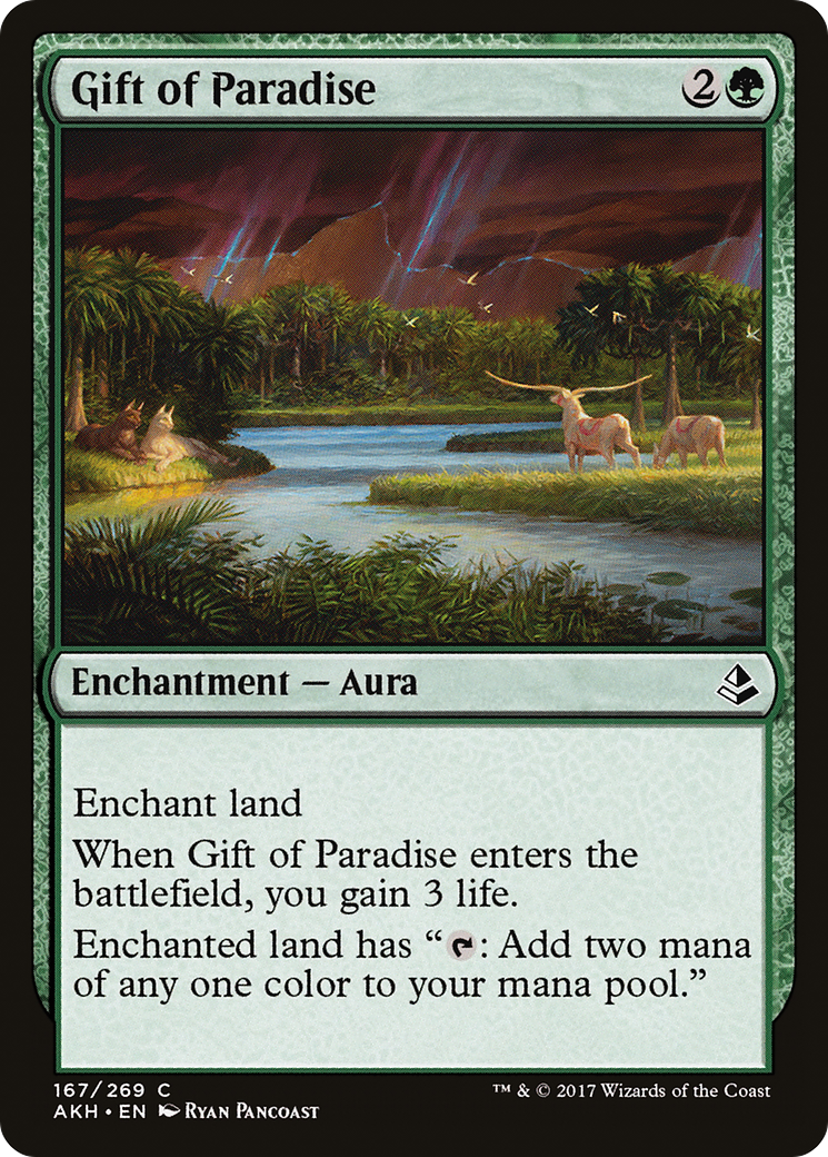 Gift of Paradise (167) Foil - Amonkhet