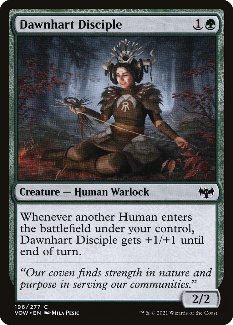 Dawnhart Disciple (196) Foil - Innistrad: Crimson Vow