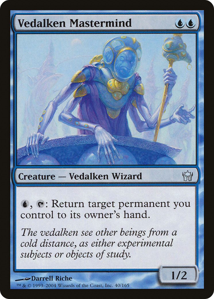 Vedalken Mastermind (040) Foil - Fifth Dawn
