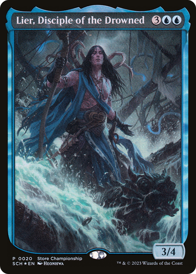 Lier, Disciple of the Drowned (020) Foil - Store Championships