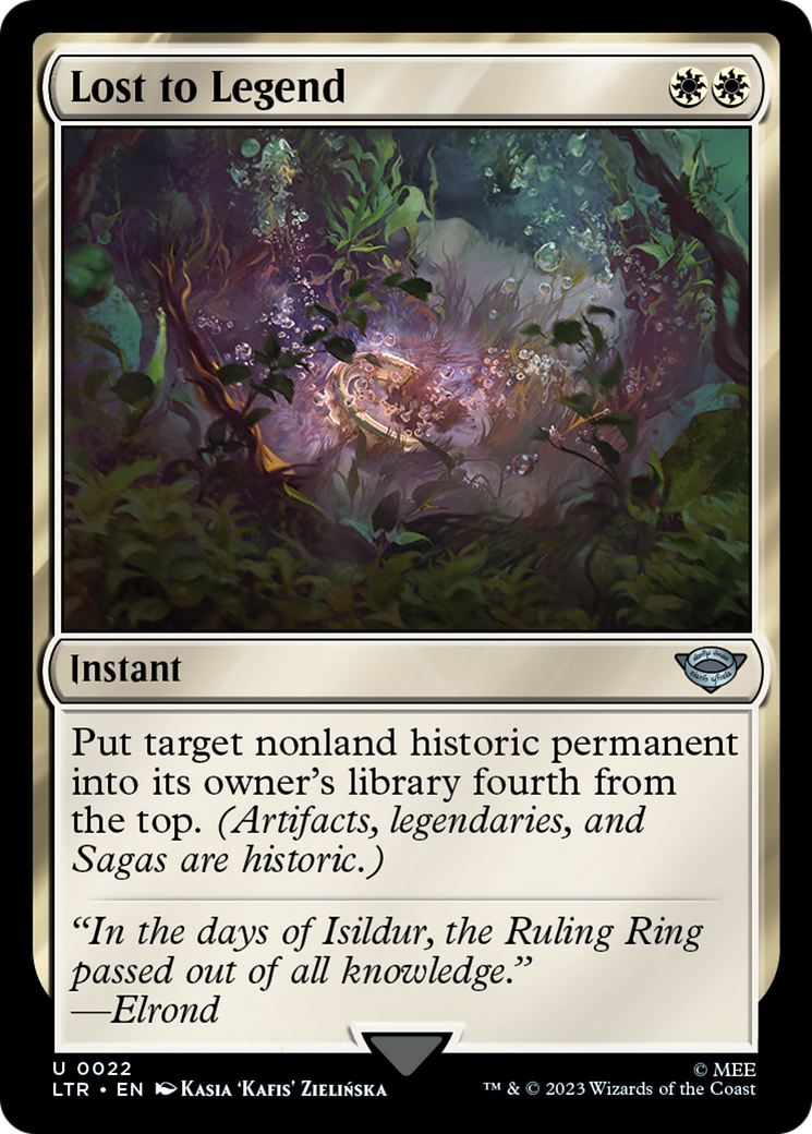 Lost to Legend (022) Foil - The Lord of the Rings: Tales of Middle-earth