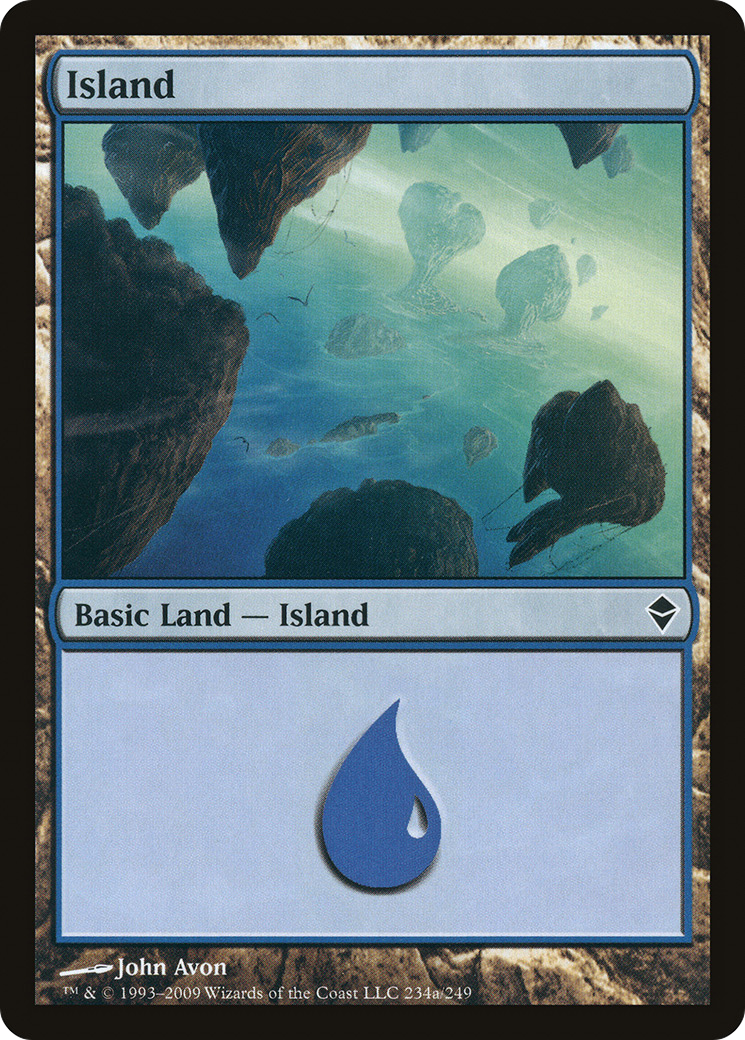 Island (234a) - Zendikar