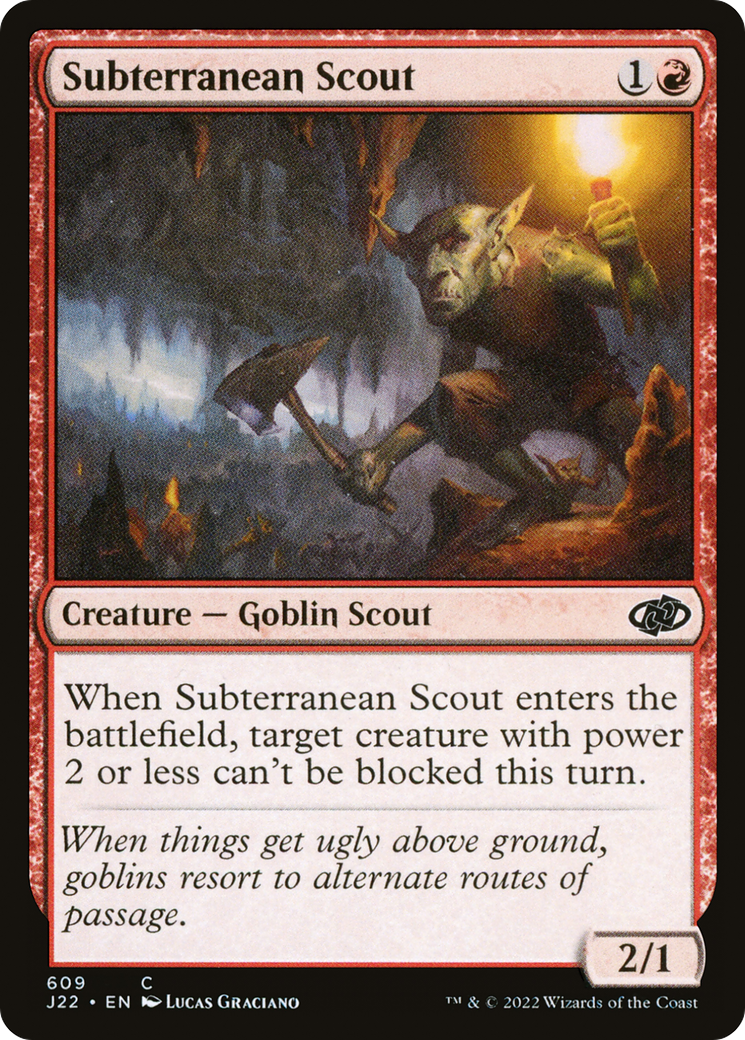 Subterranean Scout (609) - Jumpstart 2022