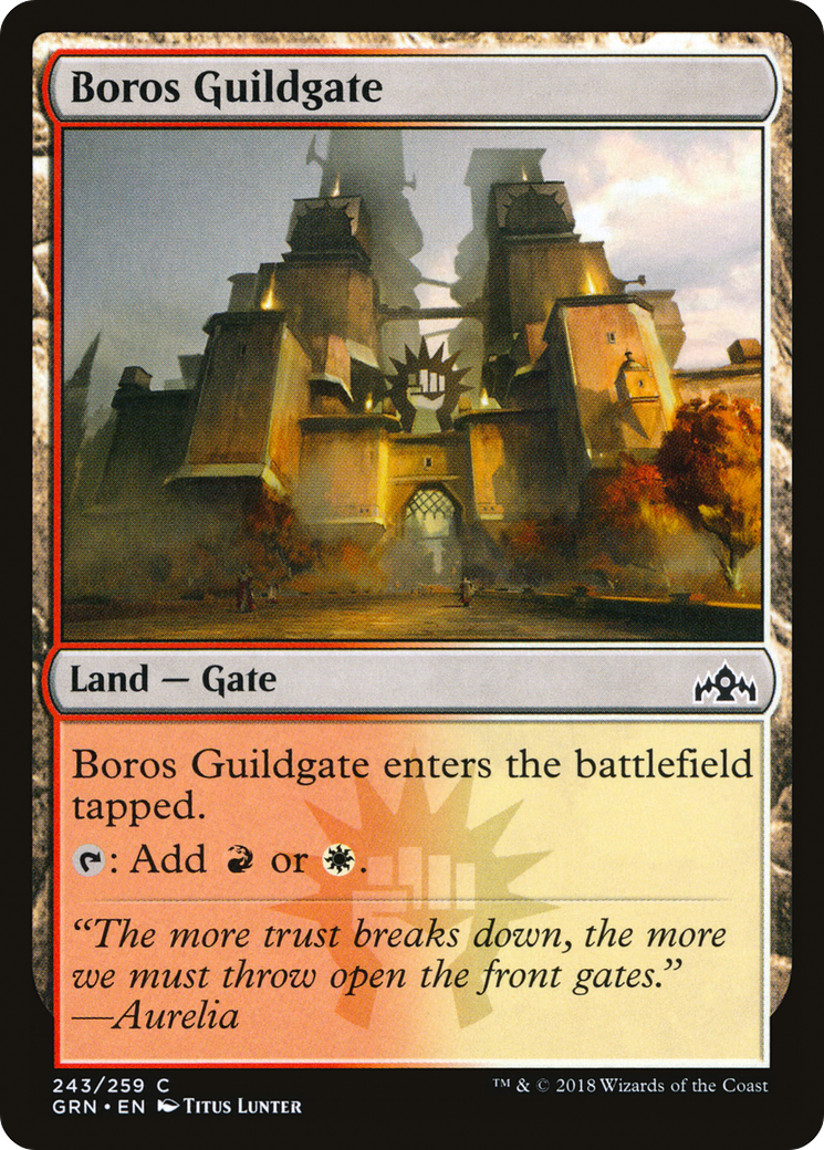 Boros Guildgate (243) - Guilds of Ravnica