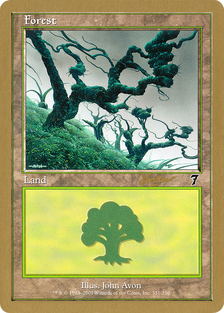 Forest (Retro) (shh331) - World Championship Decks 2002