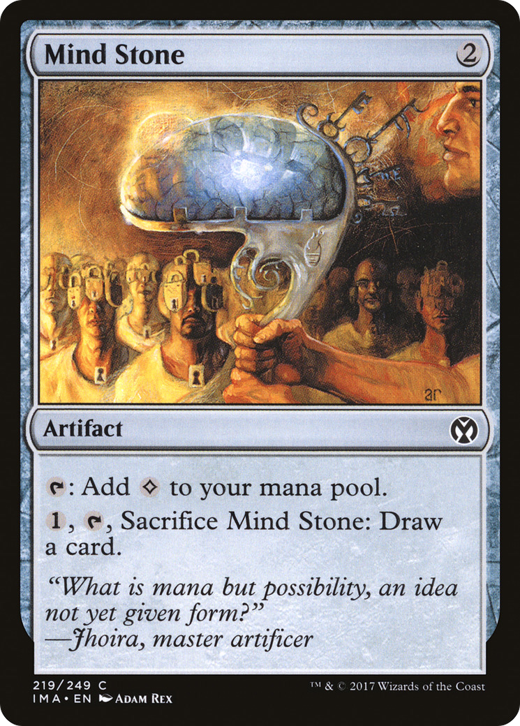 Mind Stone (219) Foil - Iconic Masters