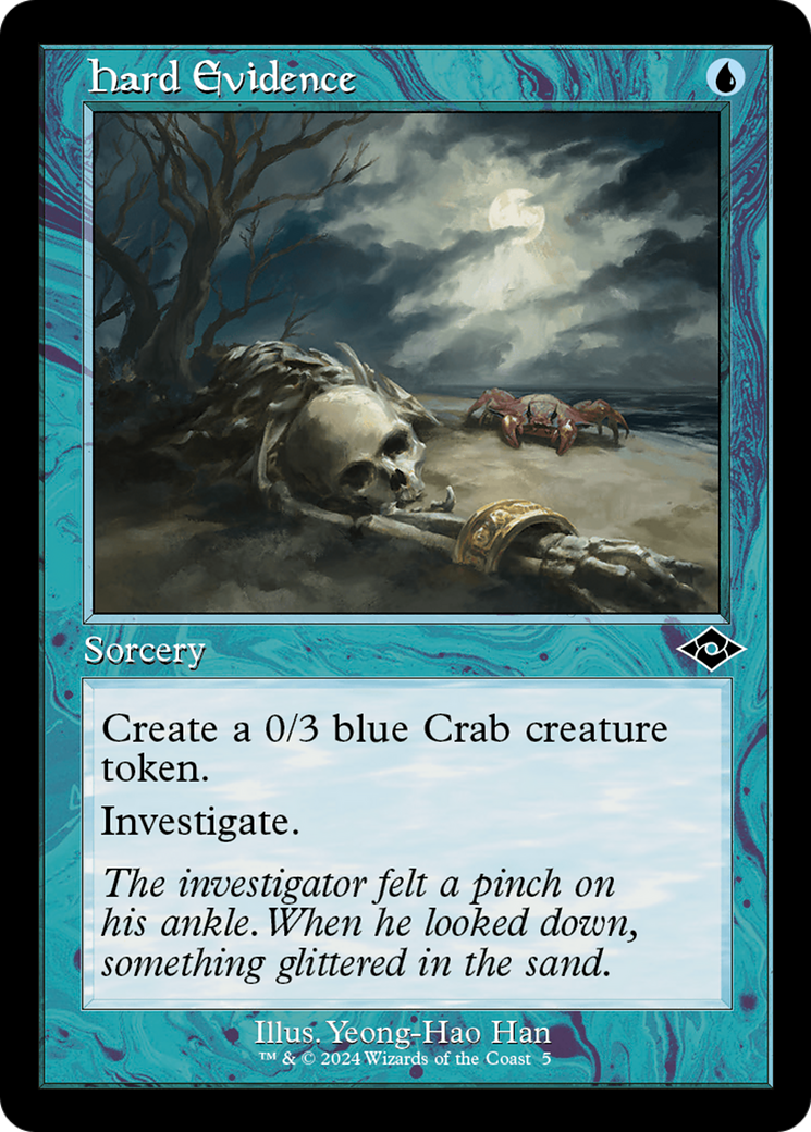 Hard Evidence (Retro) (005) Foil - Modern Horizons 2 Timeshifts