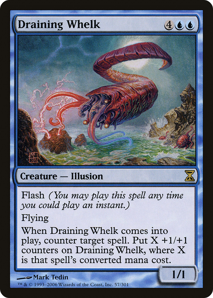 Draining Whelk (057) Foil - Time Spiral