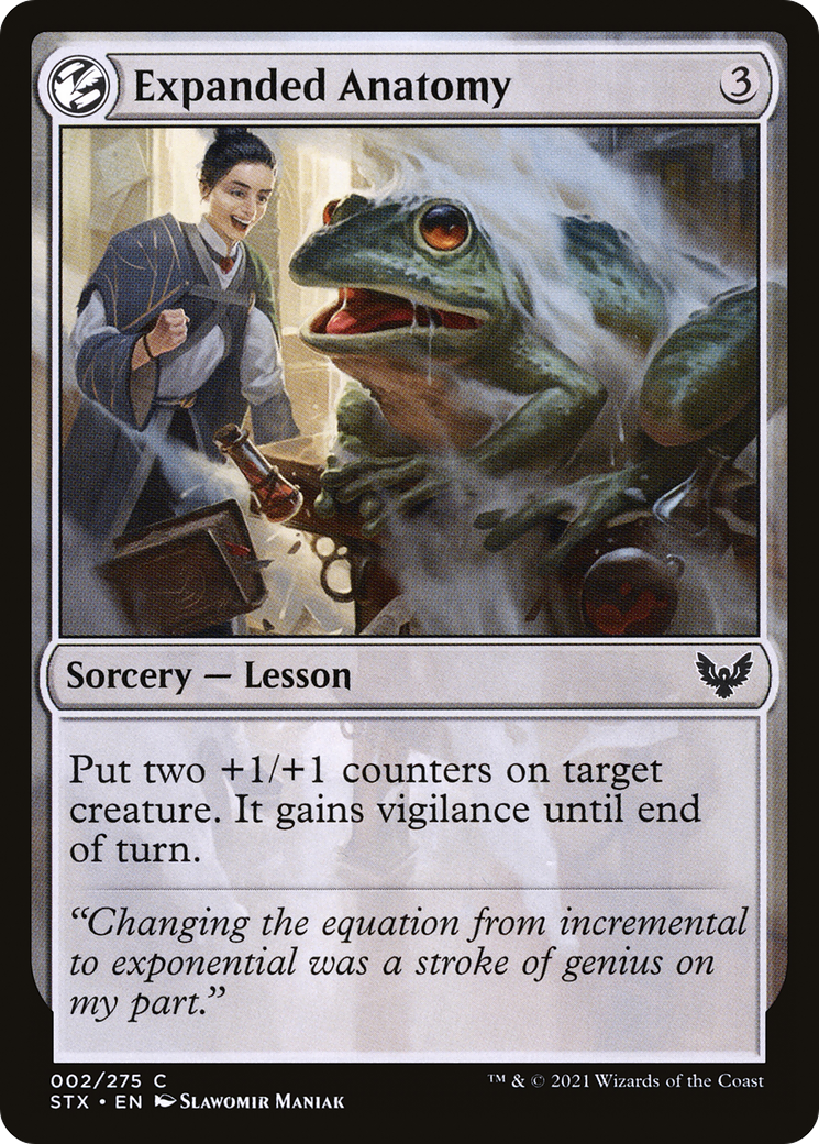 Expanded Anatomy (002) Foil - Strixhaven: School of Mages