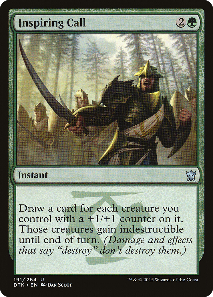 Inspiring Call (191) Foil - Dragons of Tarkir