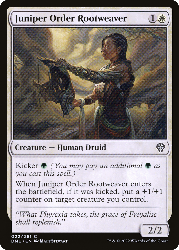 Juniper Order Rootweaver (022) - Dominaria United