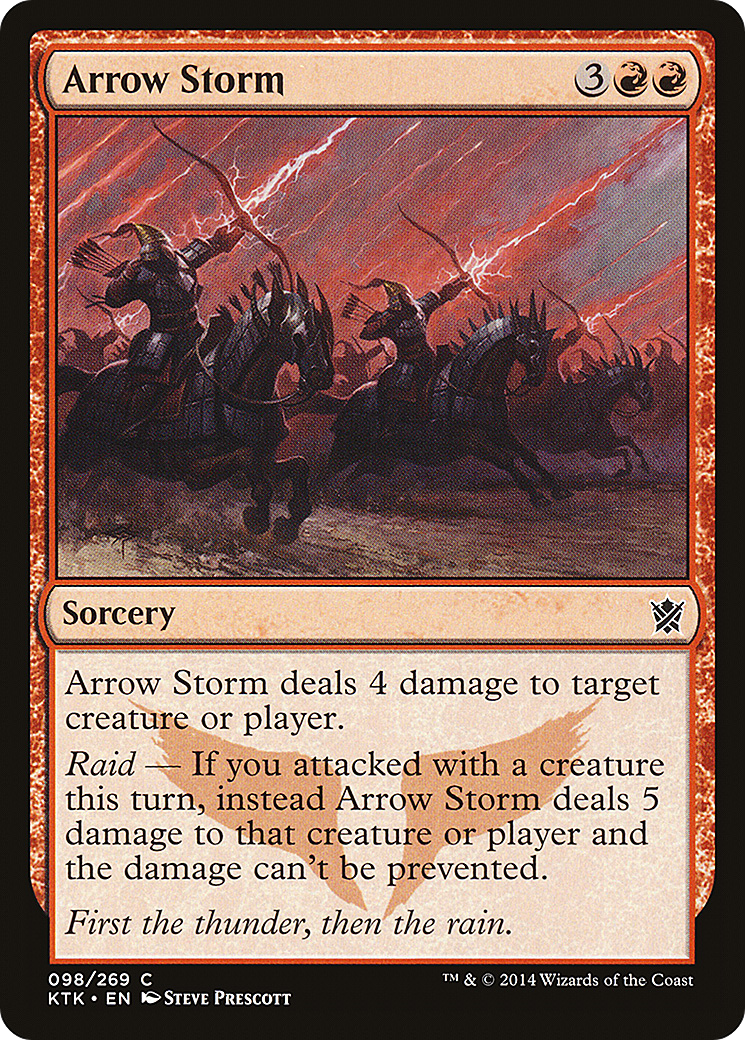 Arrow Storm (098) - Khans of Tarkir