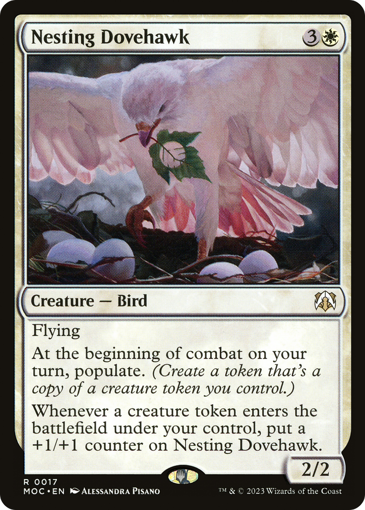 Nesting Dovehawk (017) - March of the Machine Commander