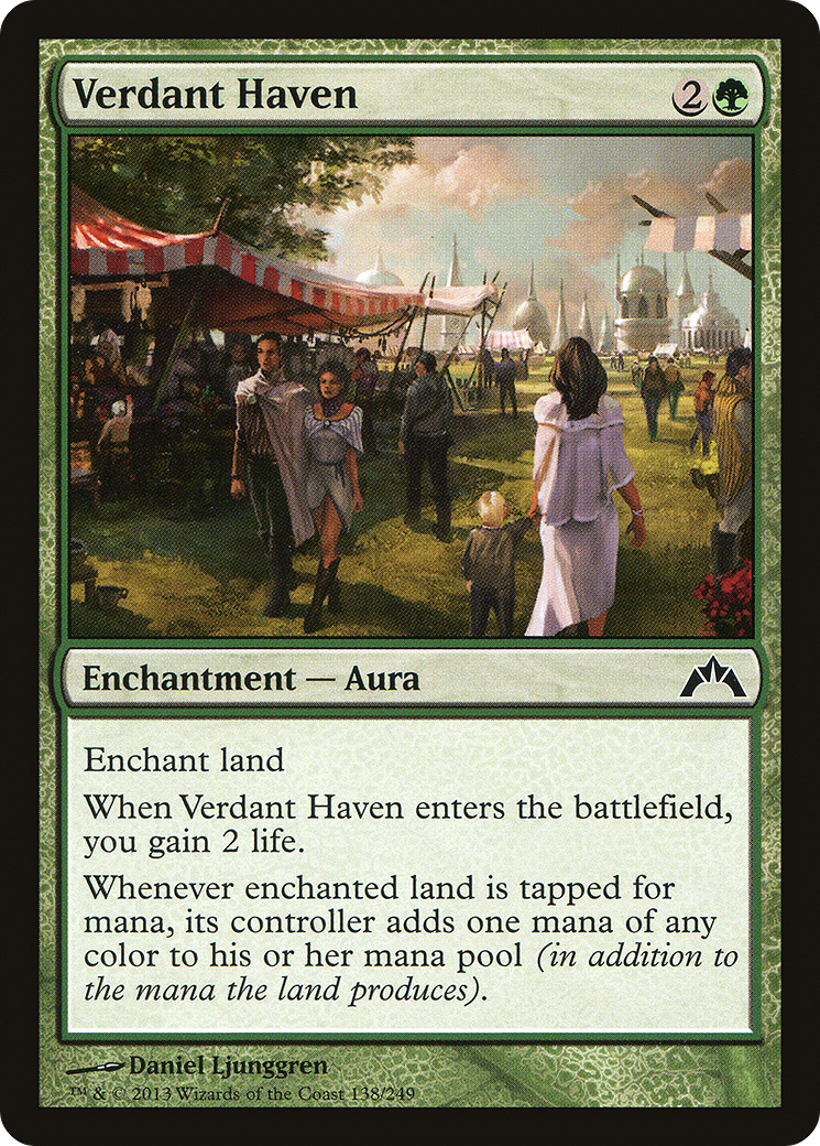 Verdant Haven (138) Foil - Gatecrash
