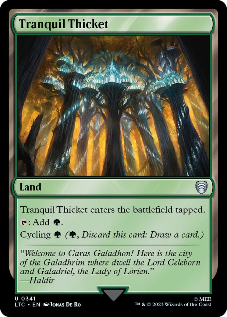 Tranquil Thicket (341) - Tales of Middle-earth Commander