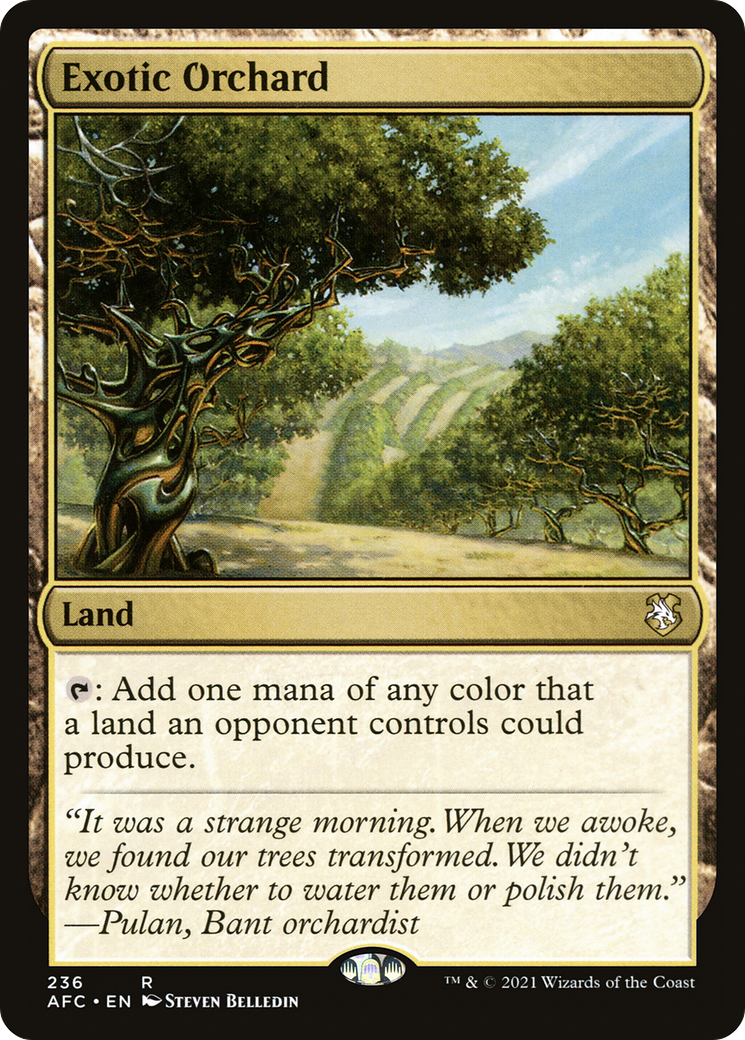 Exotic Orchard (236) - Forgotten Realms Commander