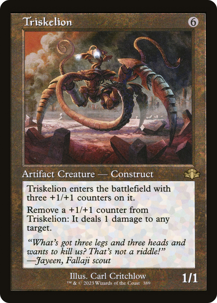Triskelion (Retro) (389) Foil - Dominaria Remastered