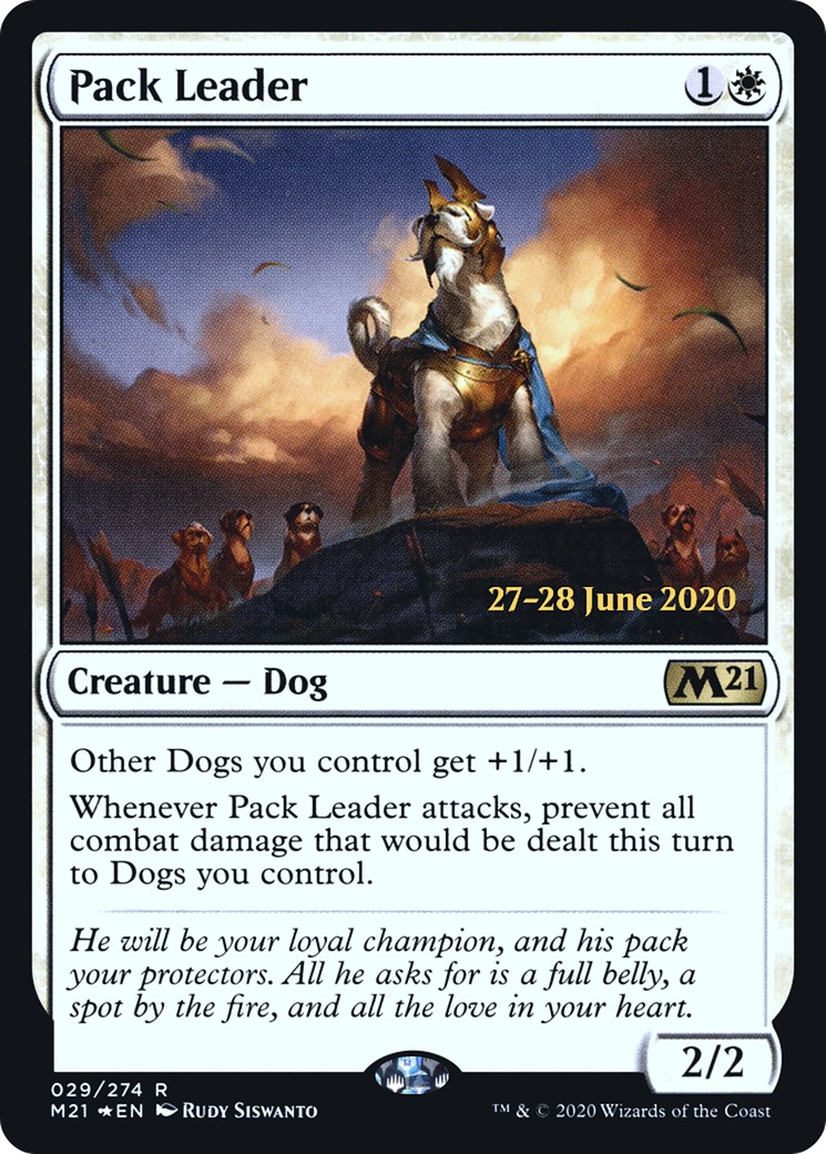 Pack Leader (29s) Foil - Core Set 2021 Promos