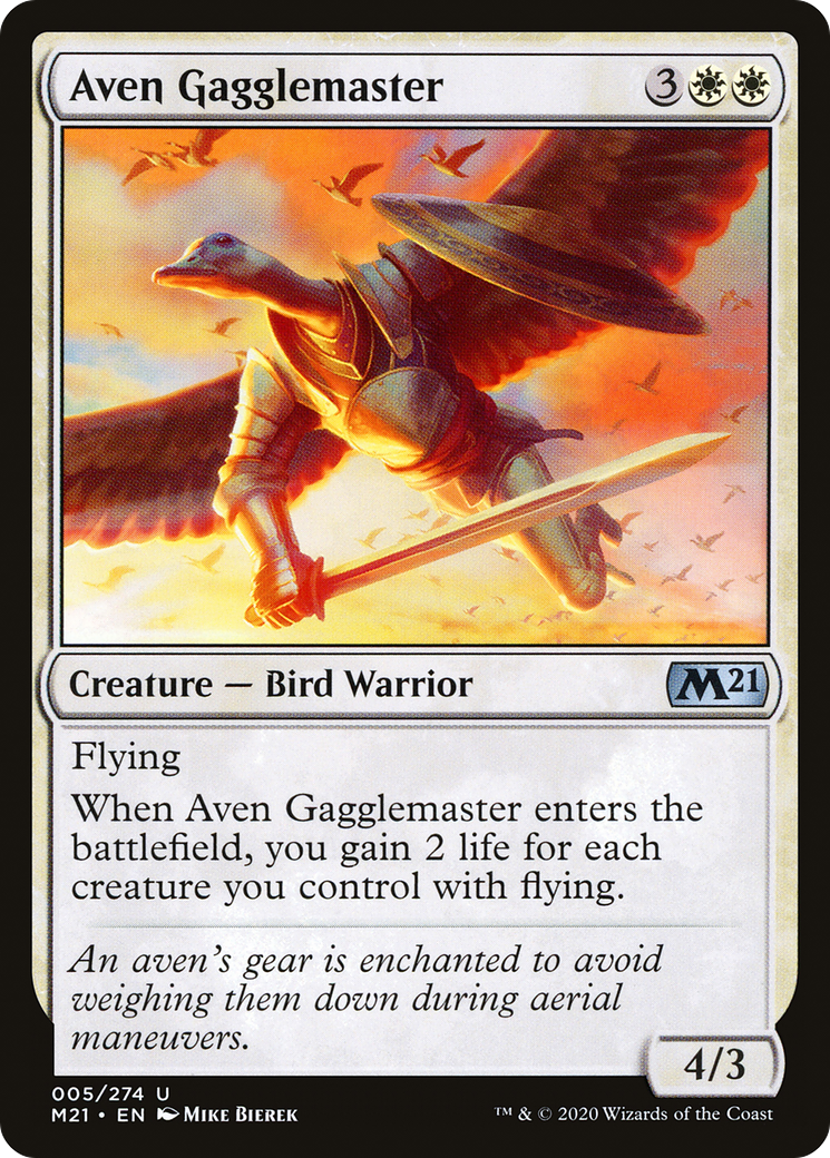 Aven Gagglemaster (005) Foil - Core Set 2021