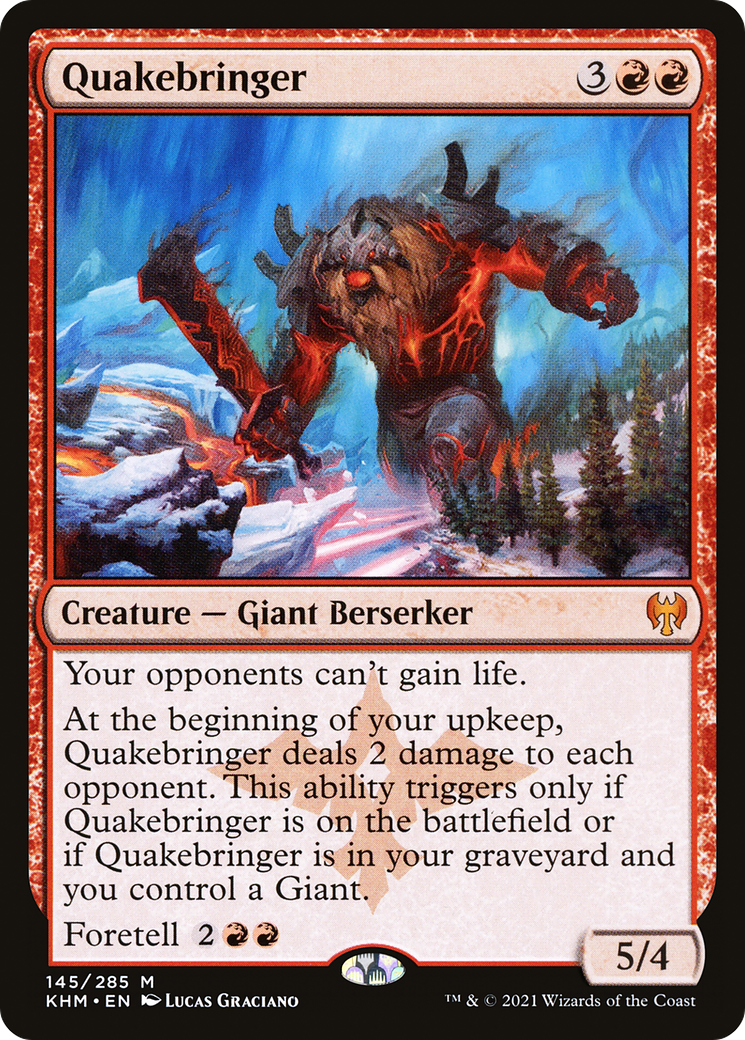 Quakebringer (145) Foil - Kaldheim
