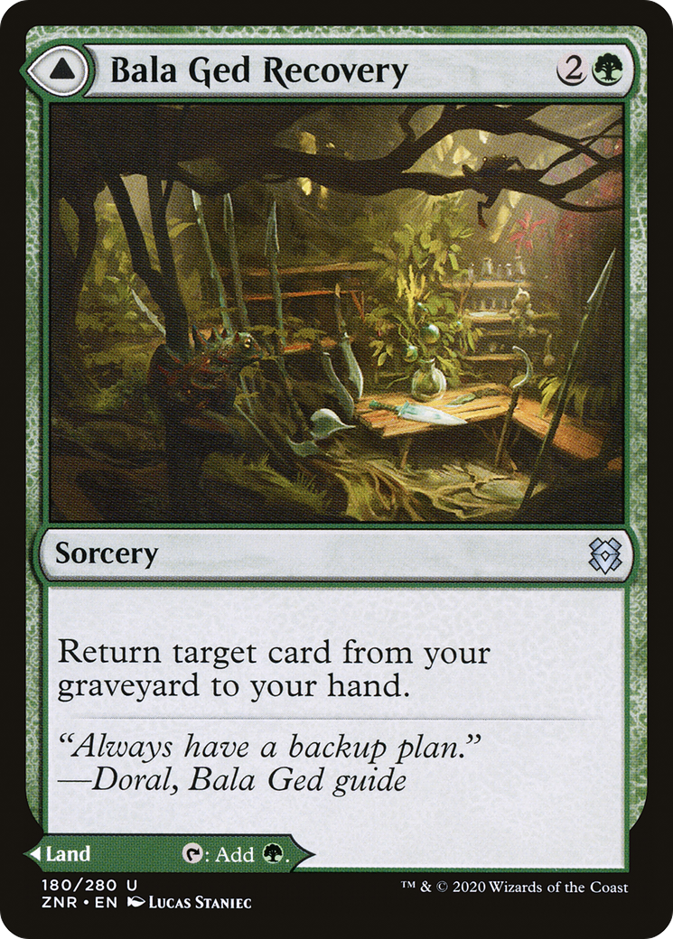 Bala Ged Recovery // Bala Ged Sanctuary (180) Foil - Zendikar Rising