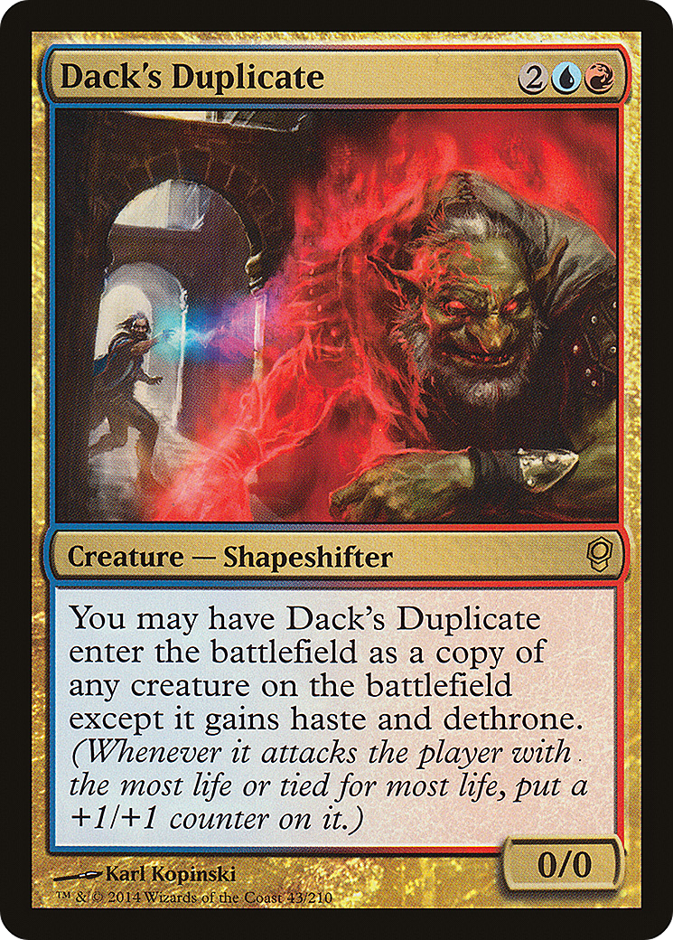 Dack's Duplicate (043) Foil - Conspiracy