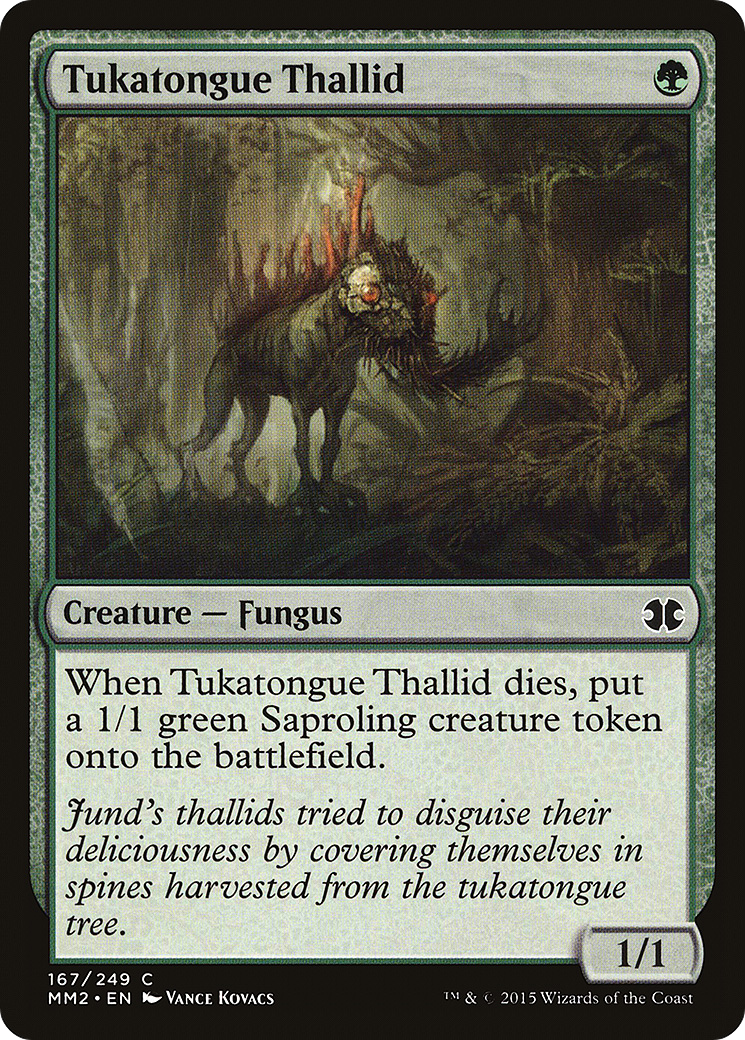 Tukatongue Thallid (167) Foil - Modern Masters 2015