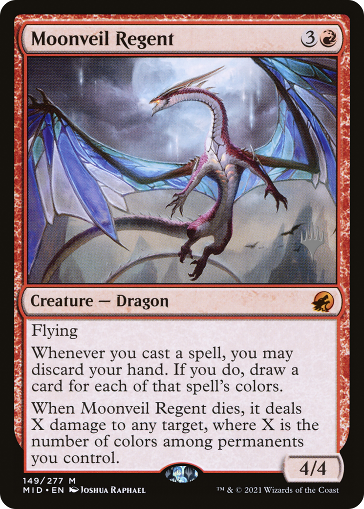 Moonveil Regent (149) Foil - Innistrad: Midnight Hunt Promos