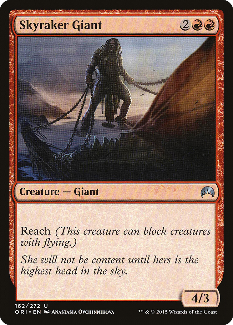 Skyraker Giant (162) Foil - Magic Origins