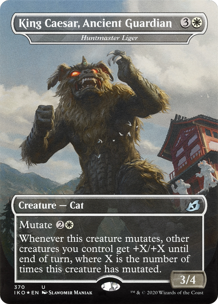 Huntmaster Liger (370) Foil - Ikoria: Lair of Behemoths