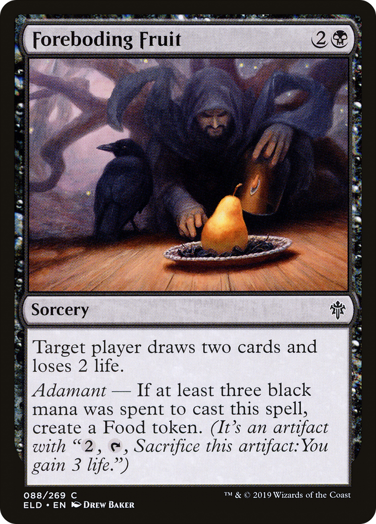 Foreboding Fruit (088) Foil - Throne of Eldraine