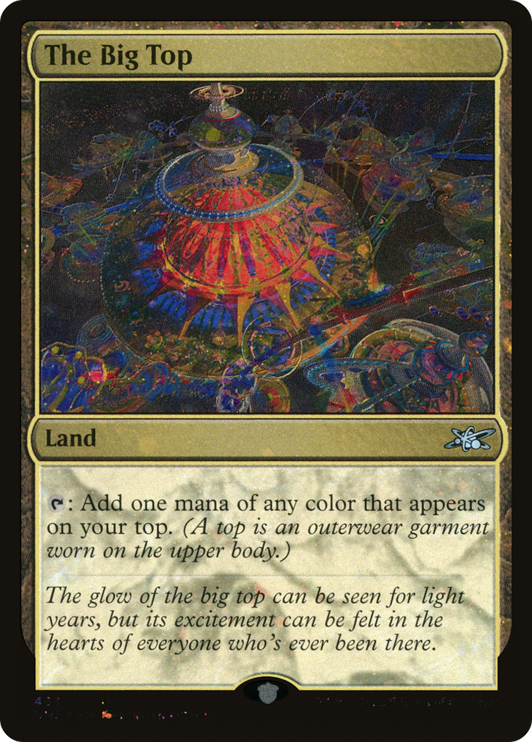 The Big Top (Galaxy Foil) (483) Foil - Unfinity