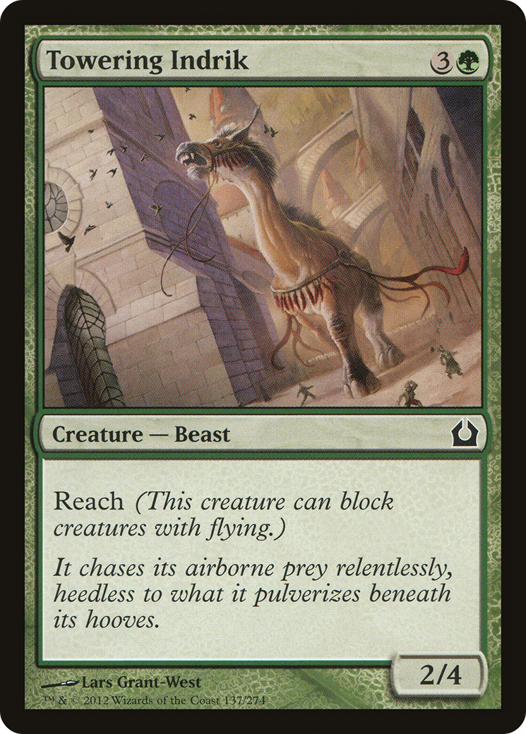 Towering Indrik (137) - Return to Ravnica