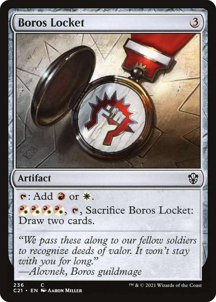 Boros Locket (236) - Commander 2021