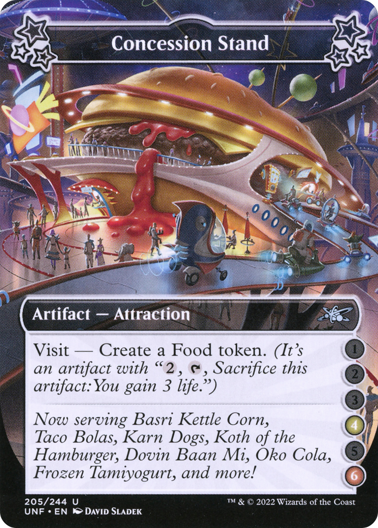 Concession Stand (205c) Foil - Unfinity