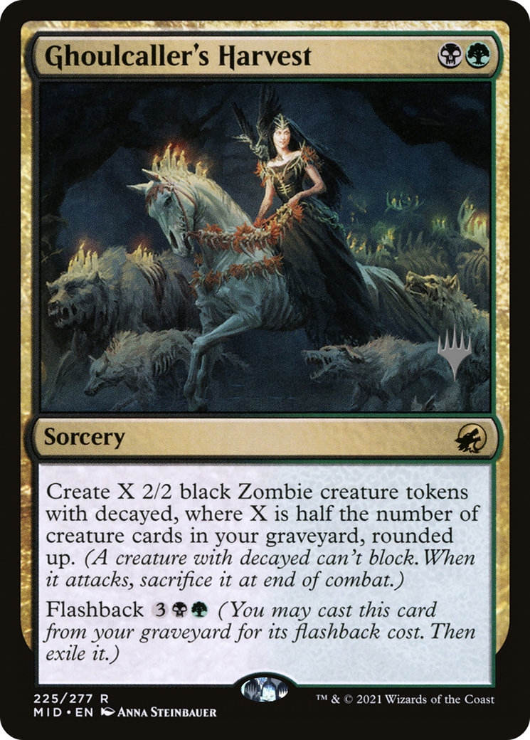 Ghoulcaller's Harvest (225p) Foil - Innistrad: Midnight Hunt Promos