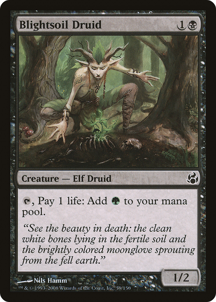 Blightsoil Druid (059) - Morningtide