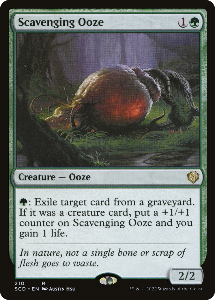 Scavenging Ooze (210) - Starter Commander Decks
