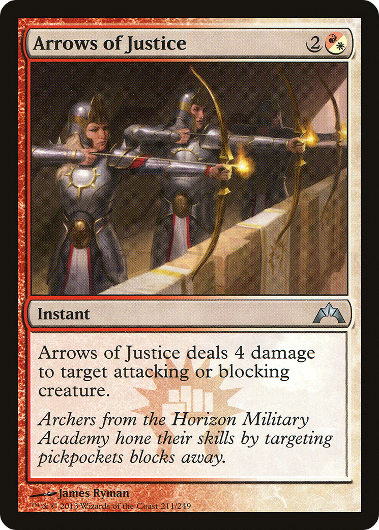 Arrows of Justice (211) Foil - Gatecrash
