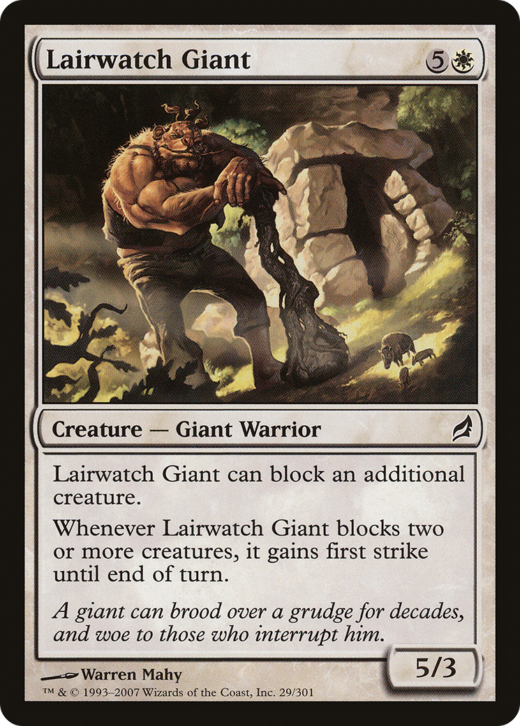 Lairwatch Giant (029) - Lorwyn