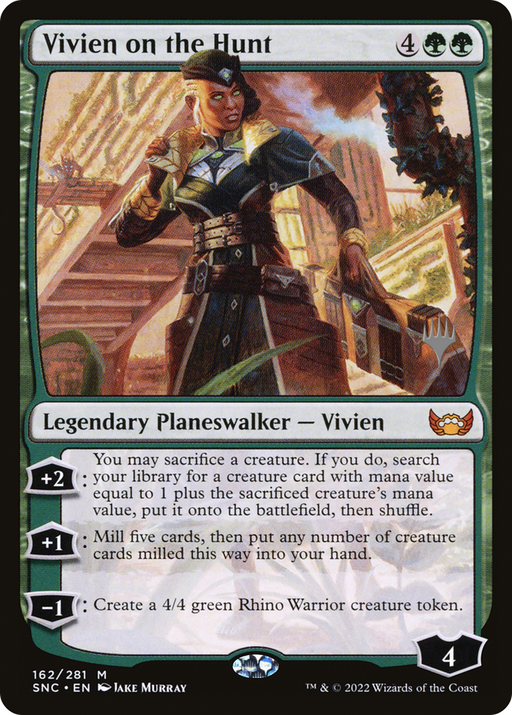 Vivien on the Hunt (162) - Streets of New Capenna Promos